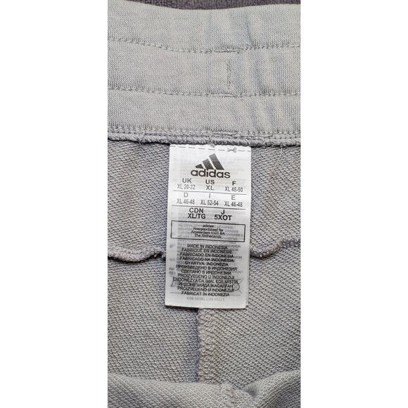 ADIDAS SNOCONE SZ XL Shorts MULTI SPORT MULTI DEPORTE 3-Stripes GREY C23-12 - Picture 4 of 8